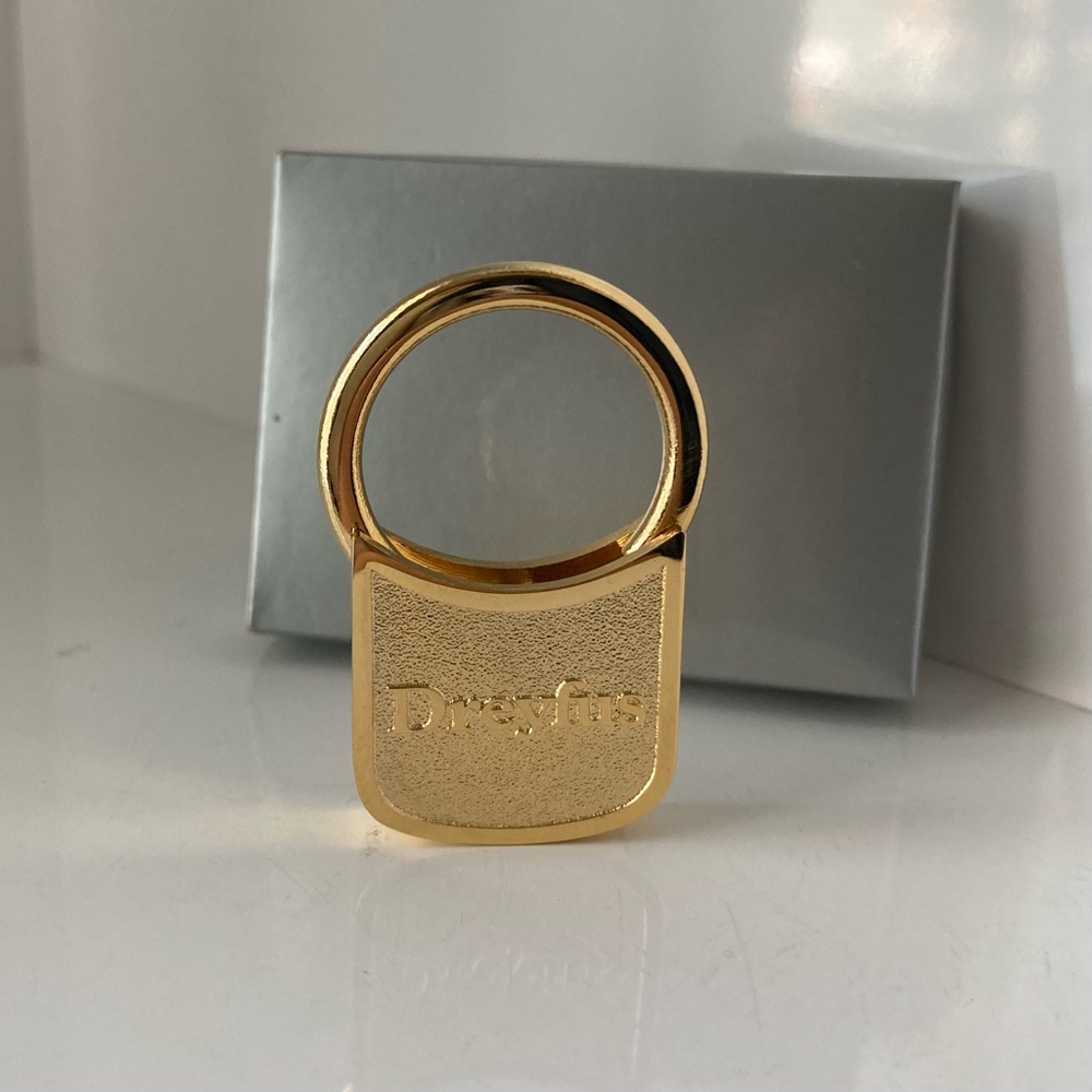 Vintage New in Box Brass DREYFUS Key Holder; circa 80’s.